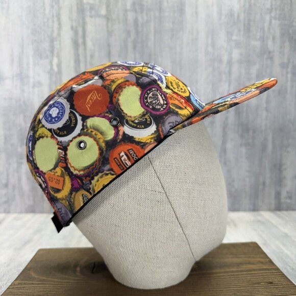 Skate Mental 5 Panel Hat Cap Beer IPA Bottle Cap Skateboard - Picture 5 of 10